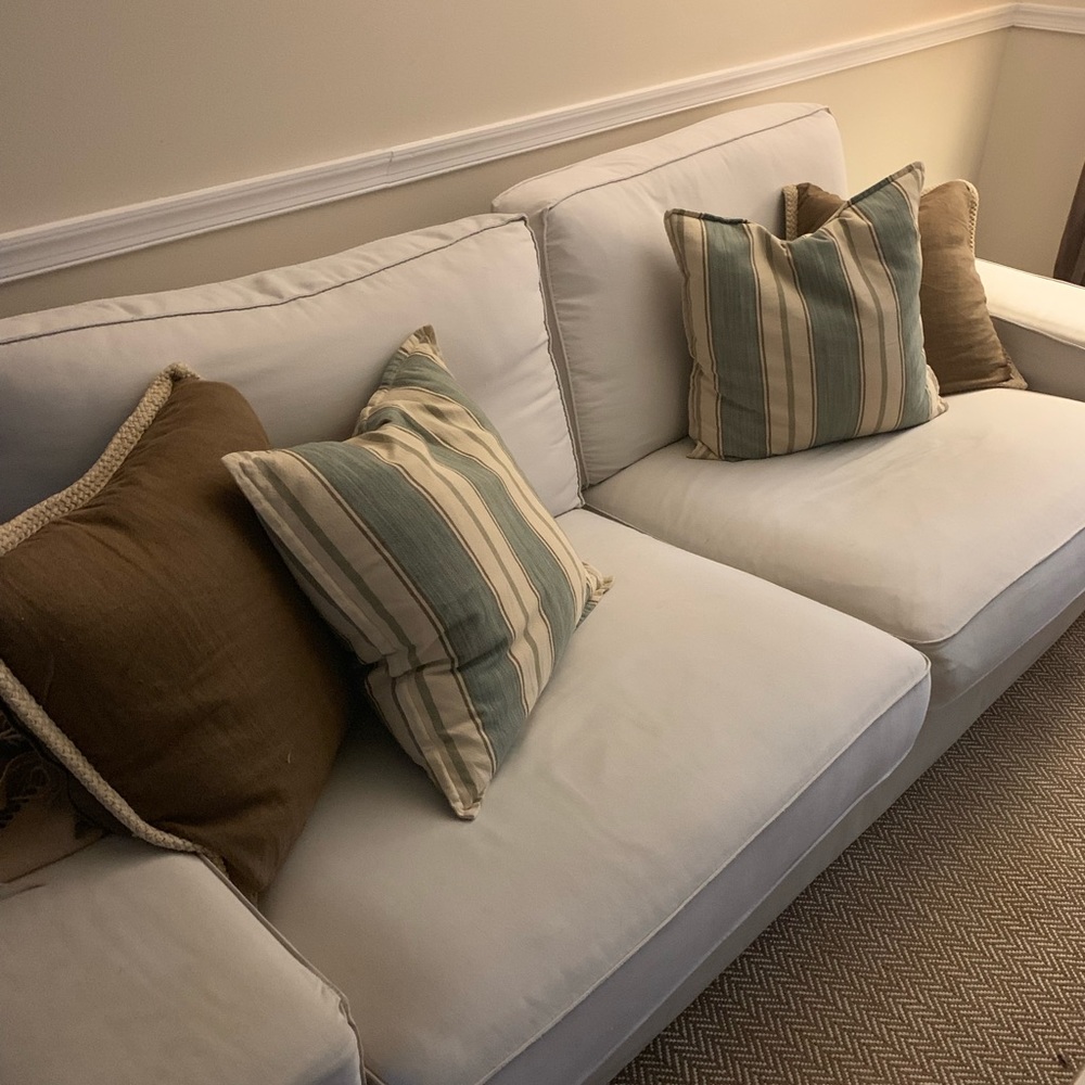 Pottery Barn Striped Pillow Covers - Set of 2